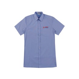Order online for blue short-sleeved shirts, professional short-sleeved shirts, Shangjianweijia work shirts, left chest pocket shirt design R400 Order online for blue short-sleeved shirts, professional short-sleeved shirts, Shangjianweijia work shirts, left chest pocket shirt design R400